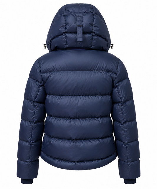 Leah Down Jacket Navy Blue Clermonte