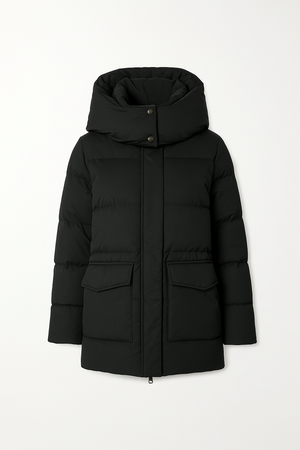 Tina Down Long Black Clermonte