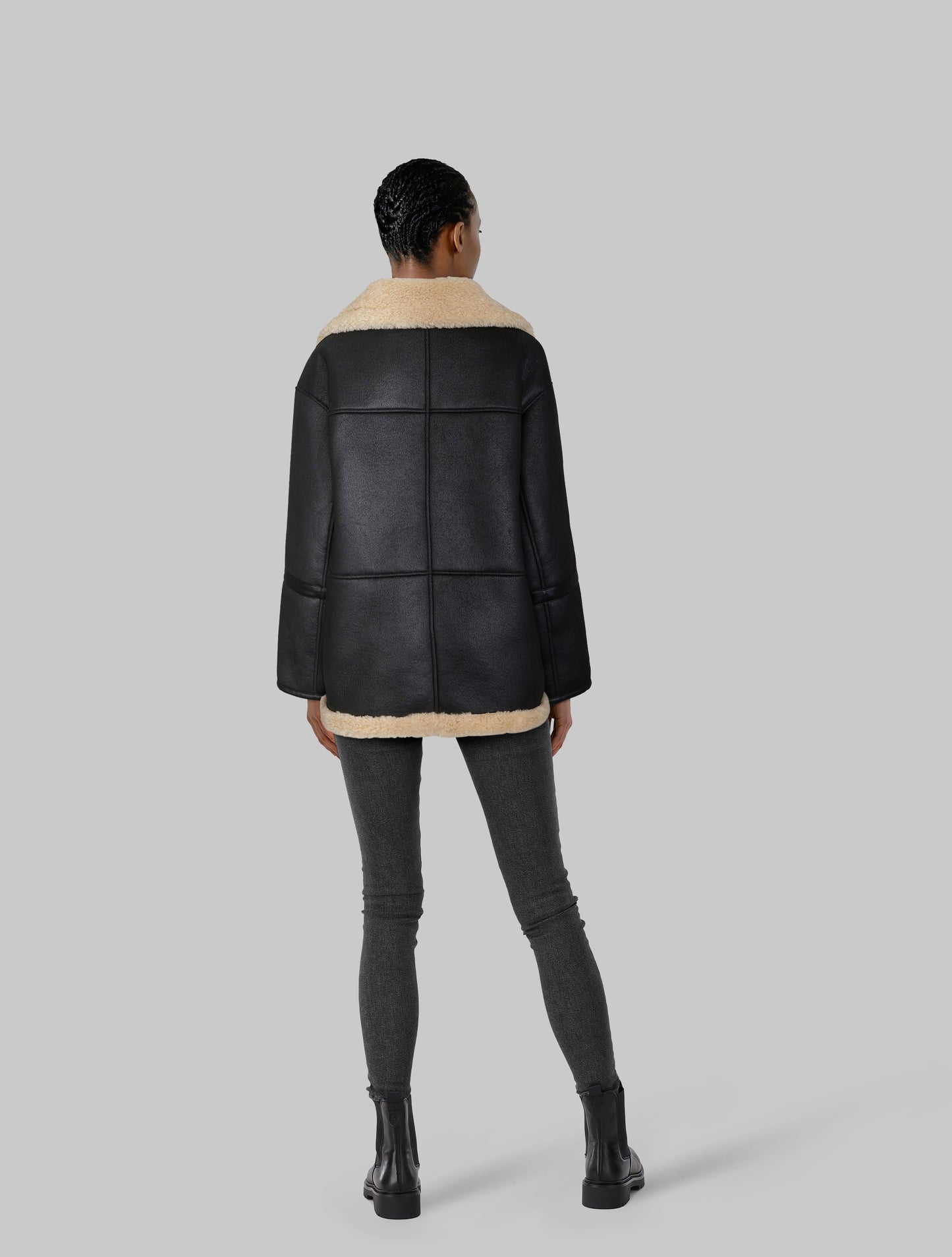 Leona Shearling Jacket Clermonte