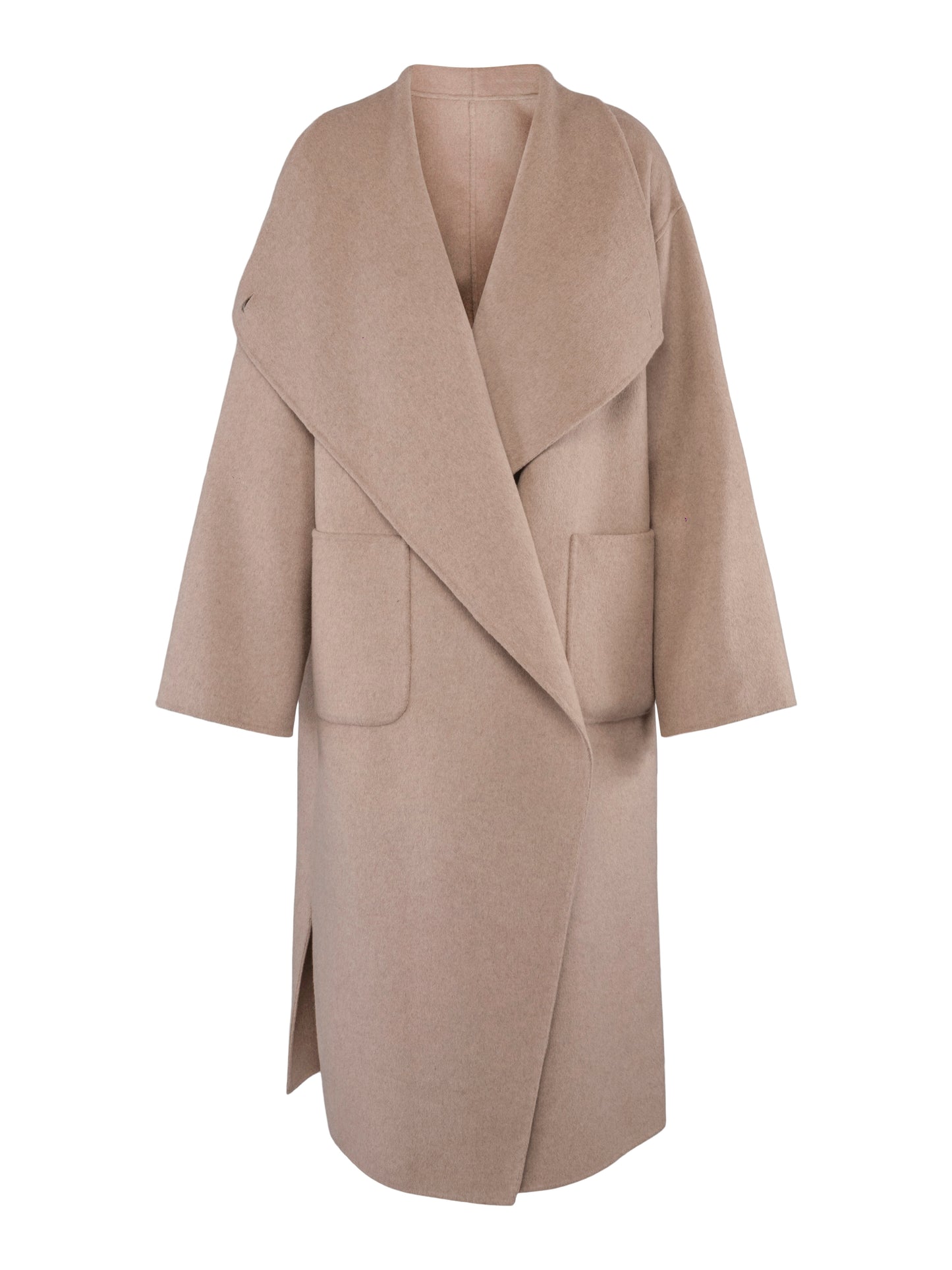 Ana Wool Coat Warm Sand Clermonte