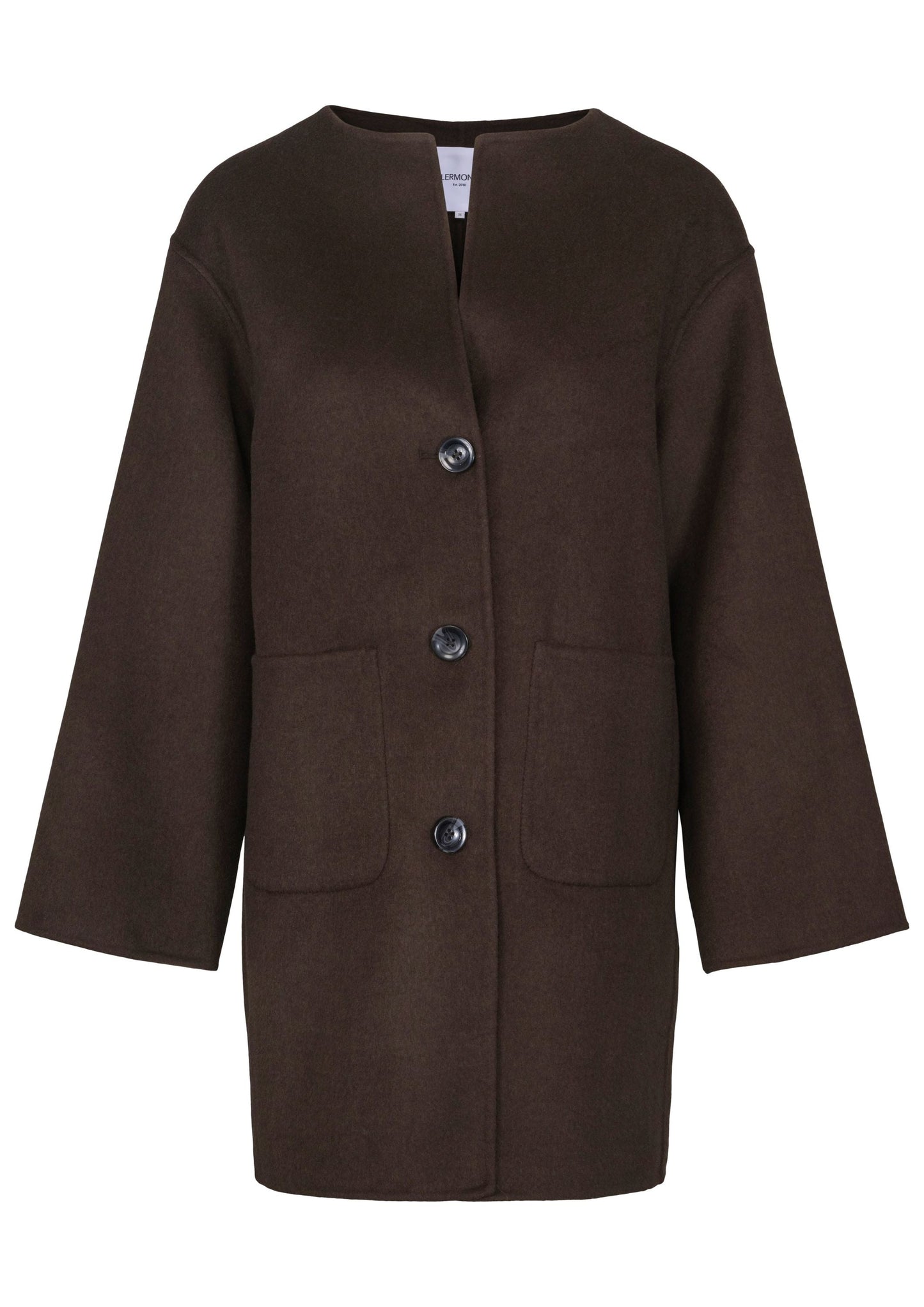 Sandy Jacket Wool Brown Clermonte