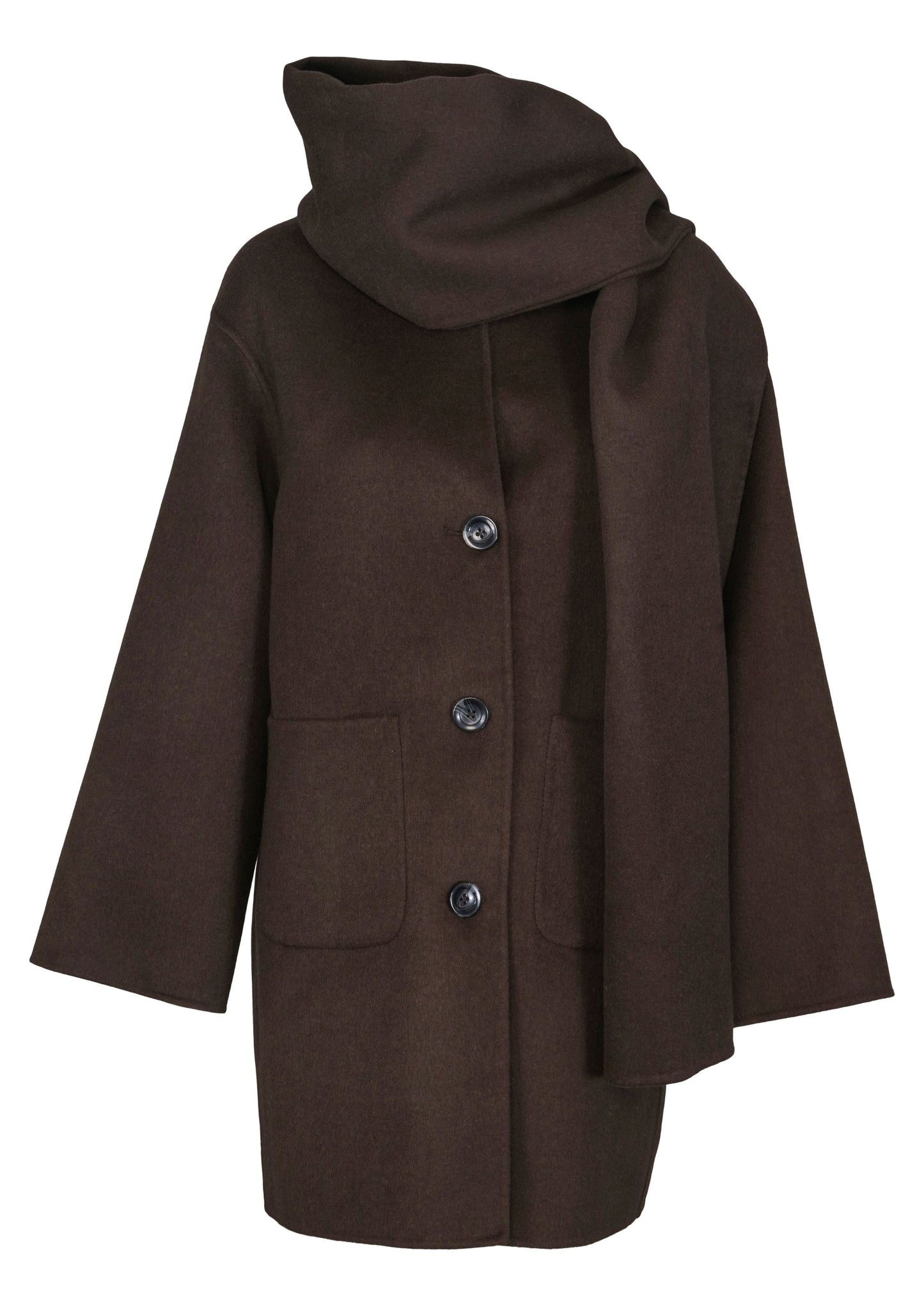Sandy Jacket Wool Brown Clermonte