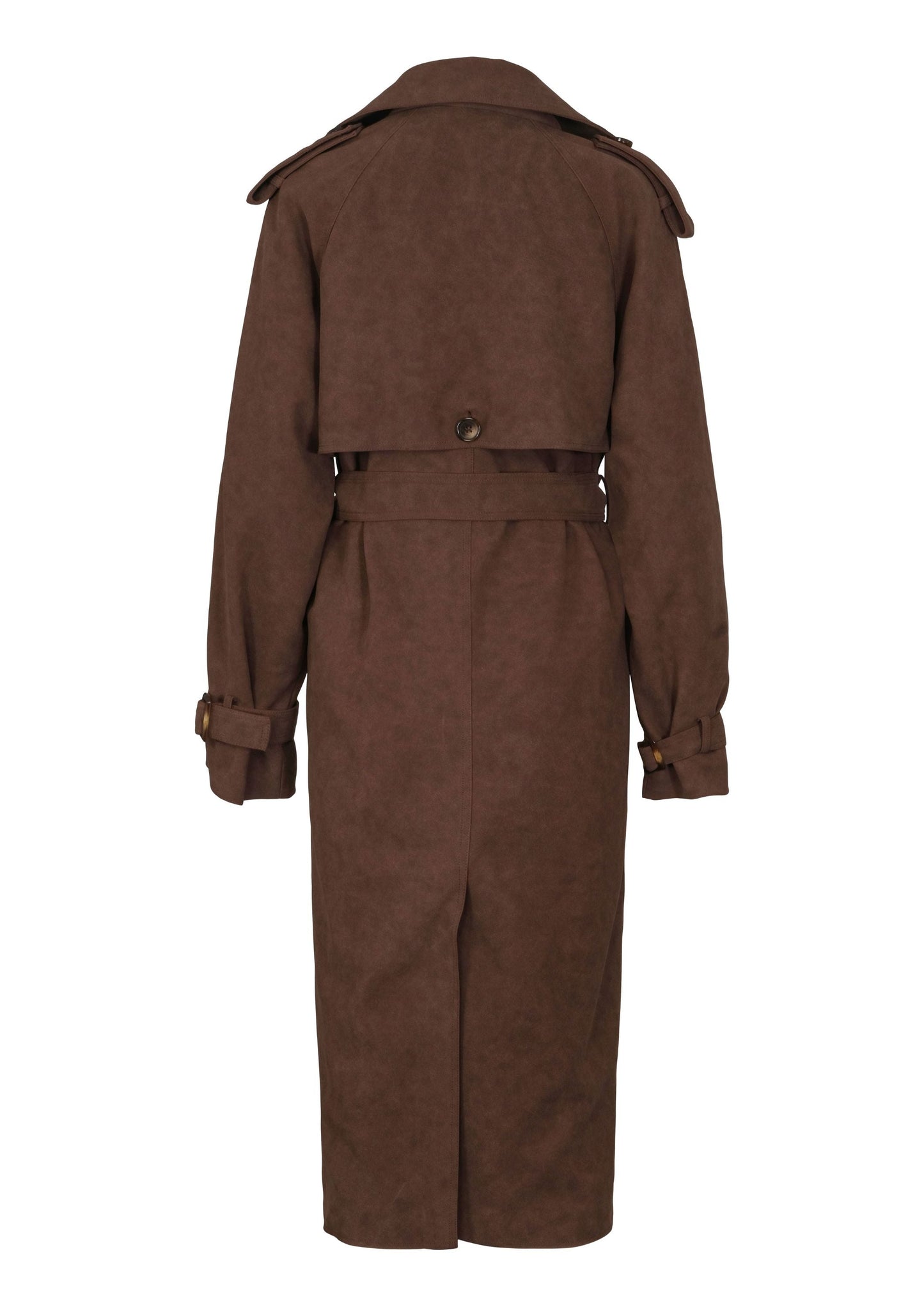 Caia PU suede coat Clermonte