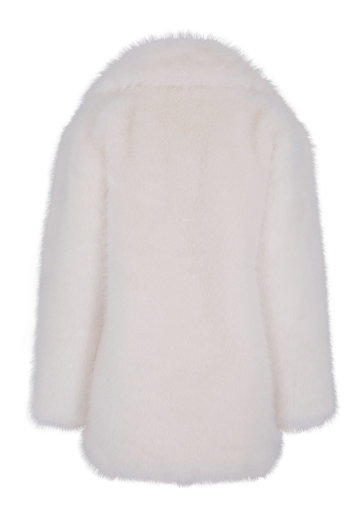 Maya Faux fur White Clermonte