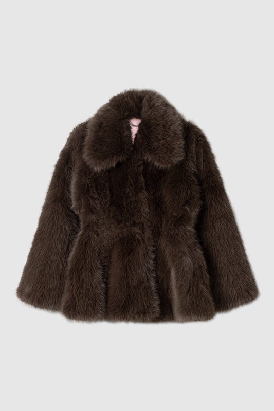 Ellie Jacket Brown Clermonte