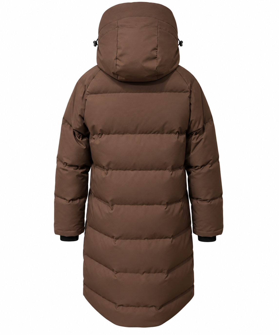 Frostin down coat chocolate brown Clermonte