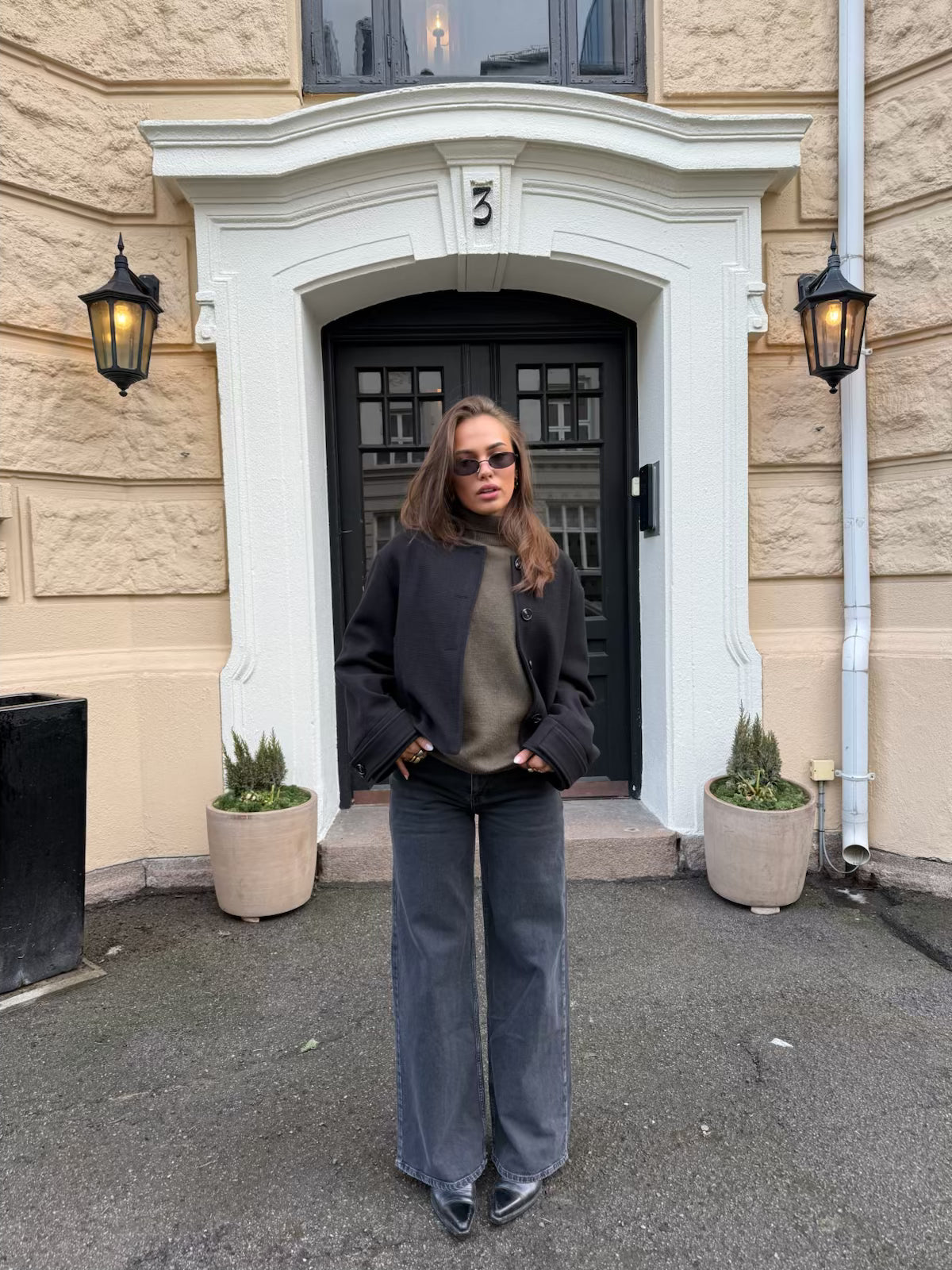 Lena Jacket Black Clermonte
