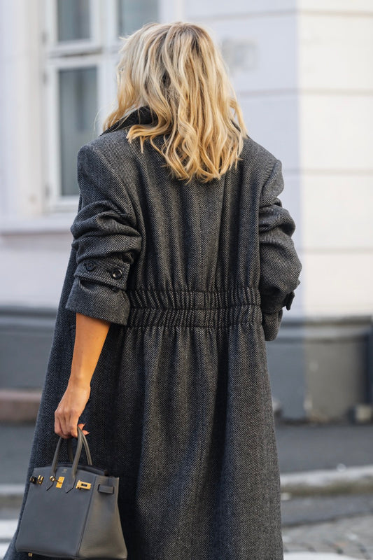 Pheobe Wool Coat x Louise Angelica Clermonte