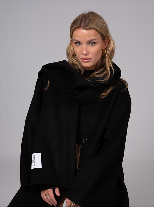 Sandy wool jacket grey Clermonte