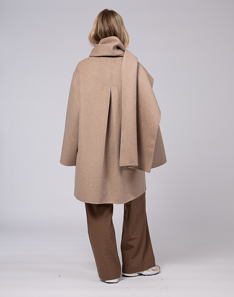 Sandy Wool Jacket Sand Clermonte