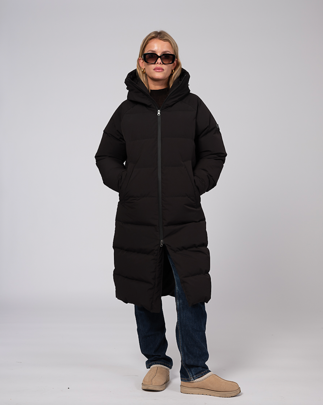 Frostin down coat black Clermonte