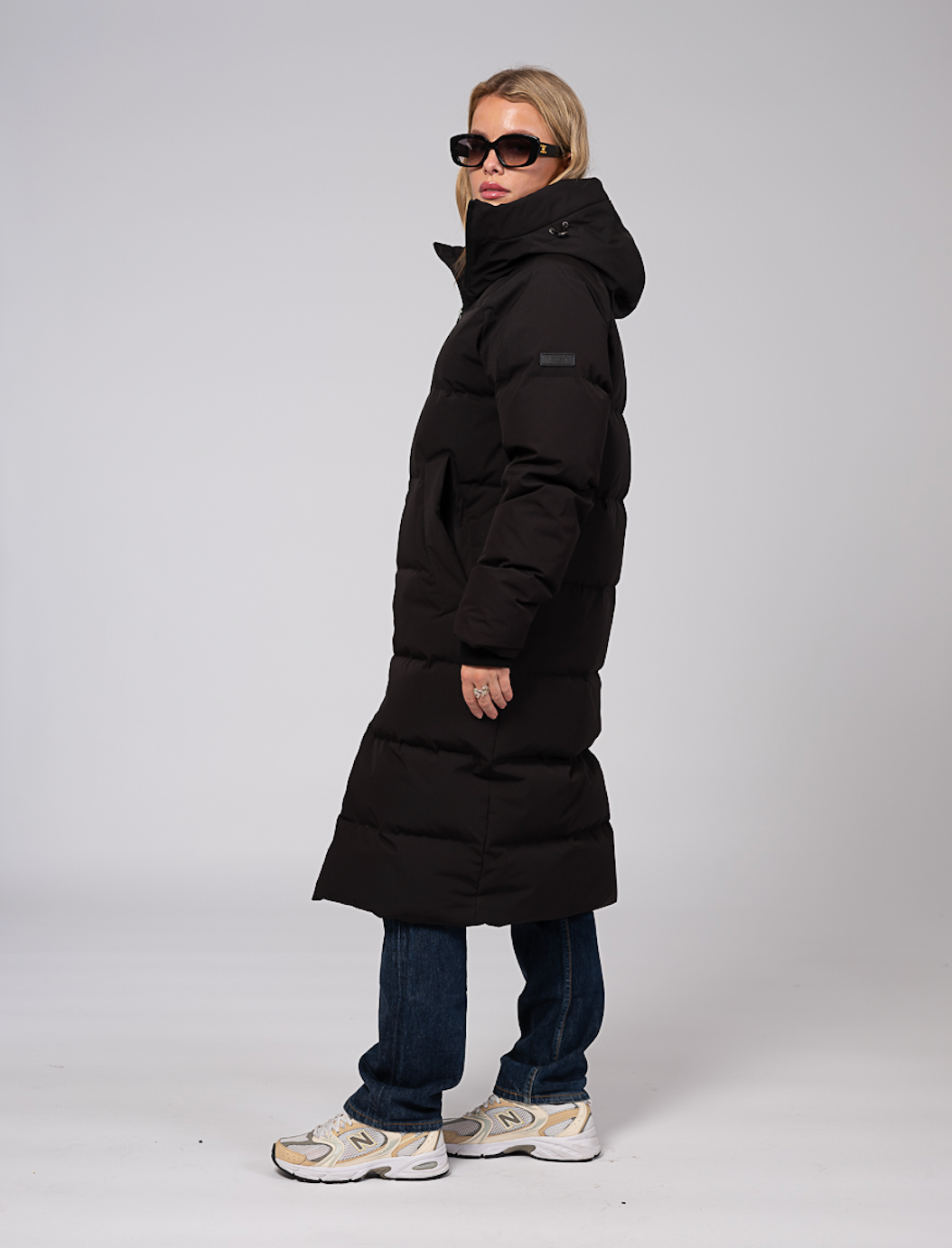 Frostin down coat black Clermonte