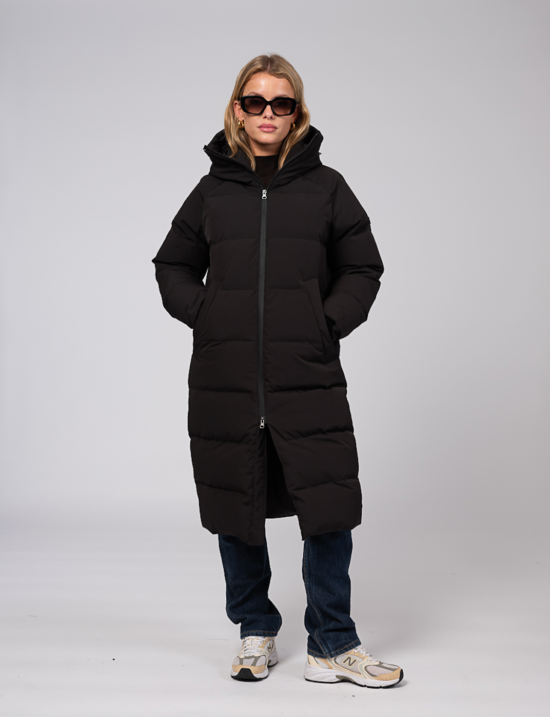 Frostin down coat black Clermonte