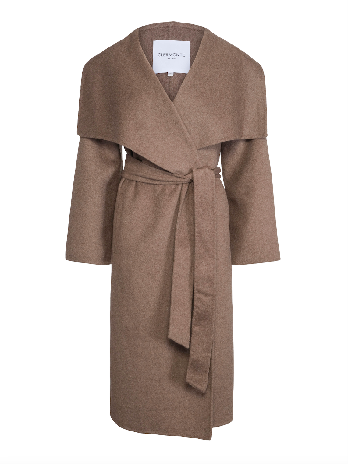 Nova wool coat Brown Clermonte