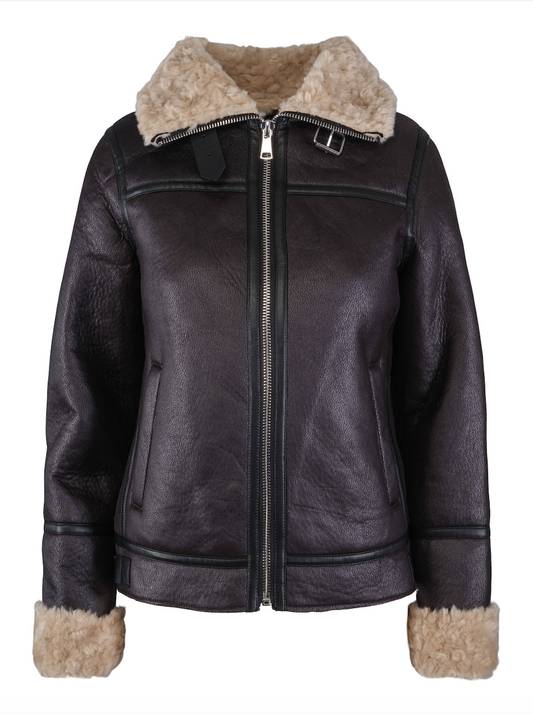 Miley shearling jacket Clermonte