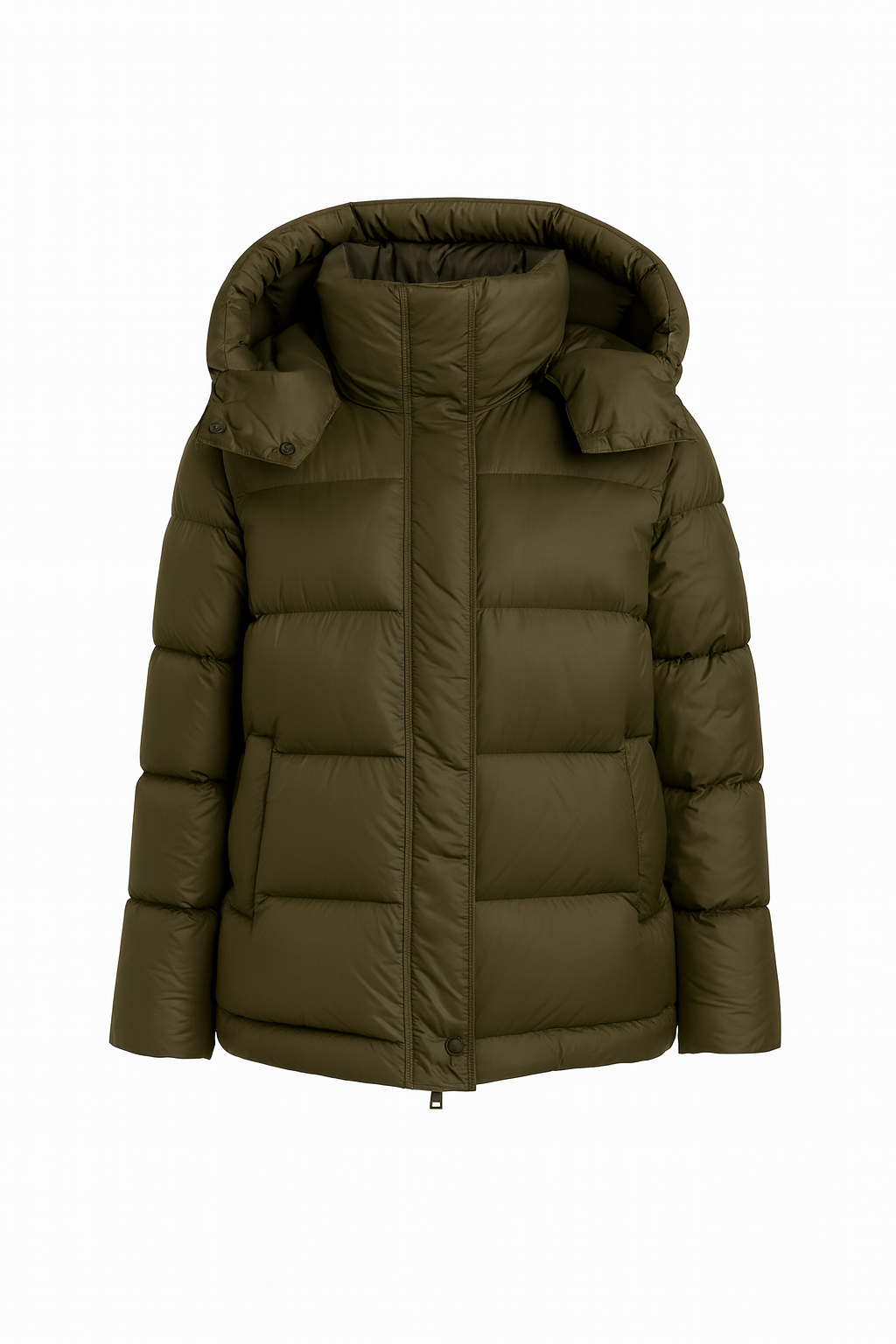Leah Down Jacket Olive Clermonte