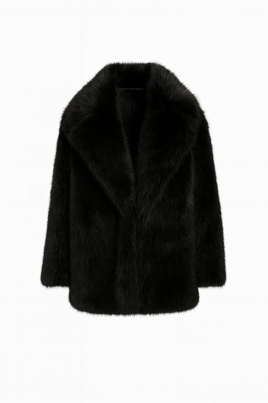 Maya Faux fur Black Clermonte