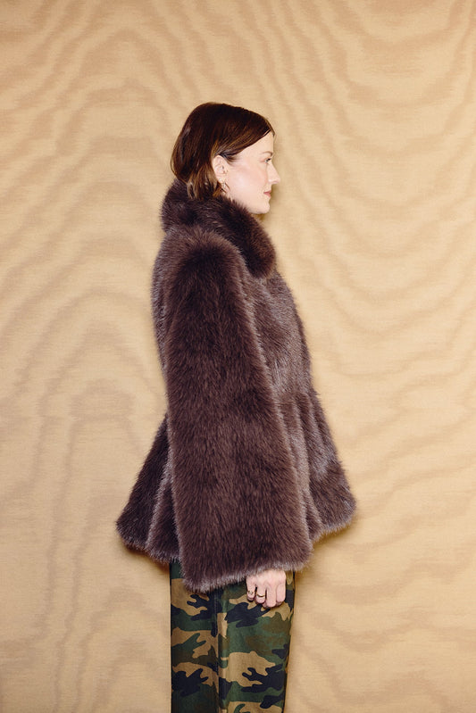 Ellie Jacket Brown Clermonte