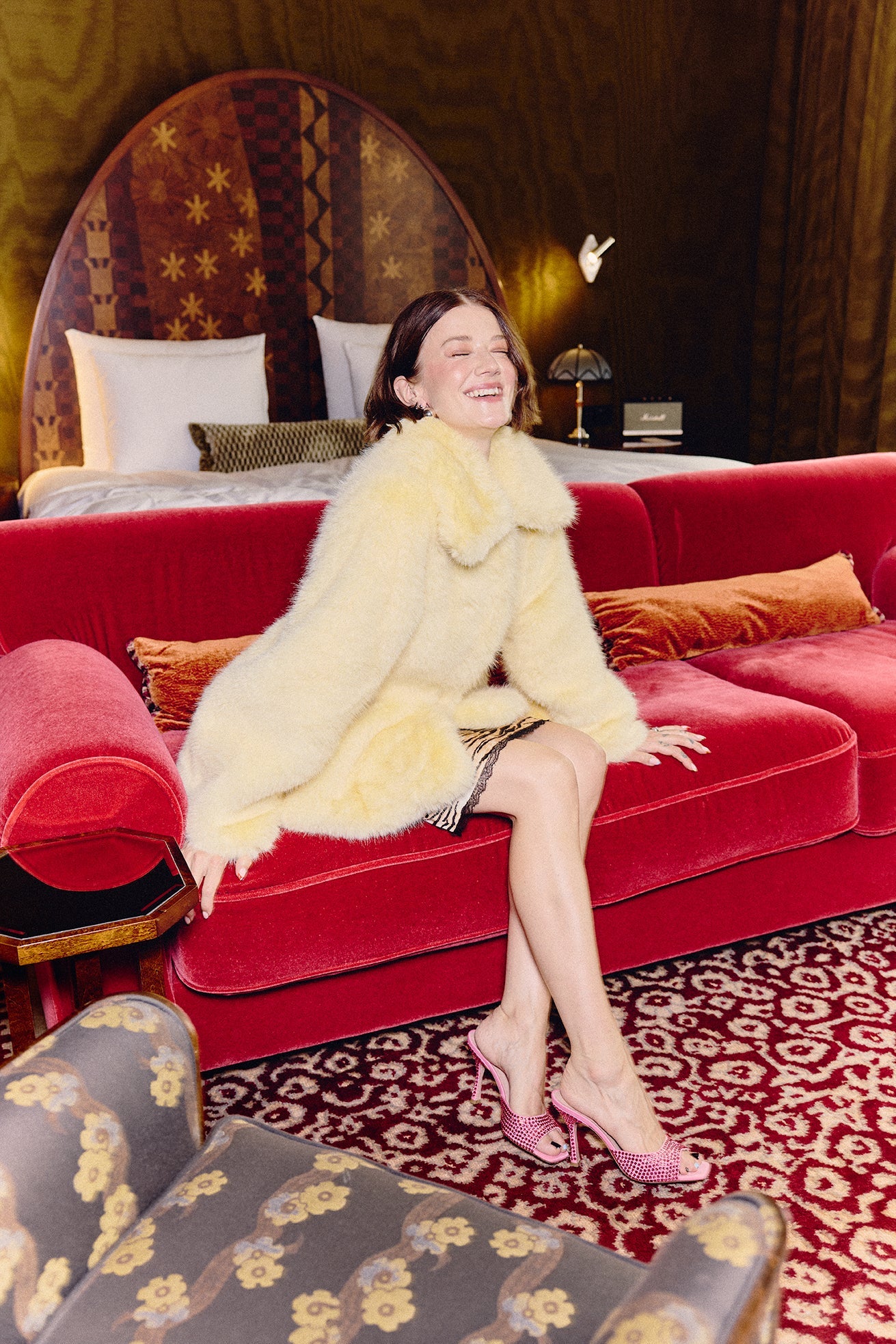 Ellie Jacket Soft Yellow Clermonte