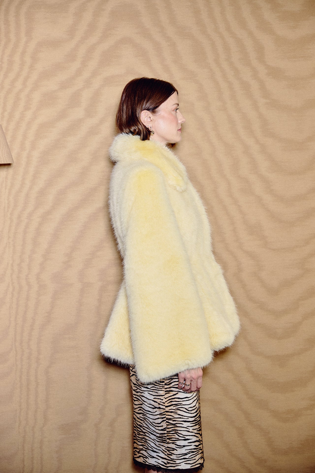 Ellie Jacket Soft Yellow Clermonte