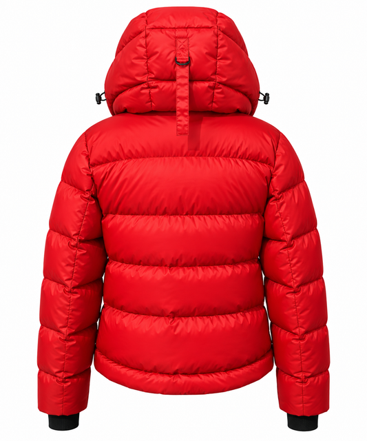 Leah Down Jacket Red Clermonte