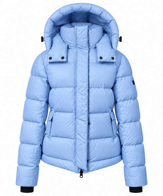 Leah Down Jacket Ice Blue Clermonte