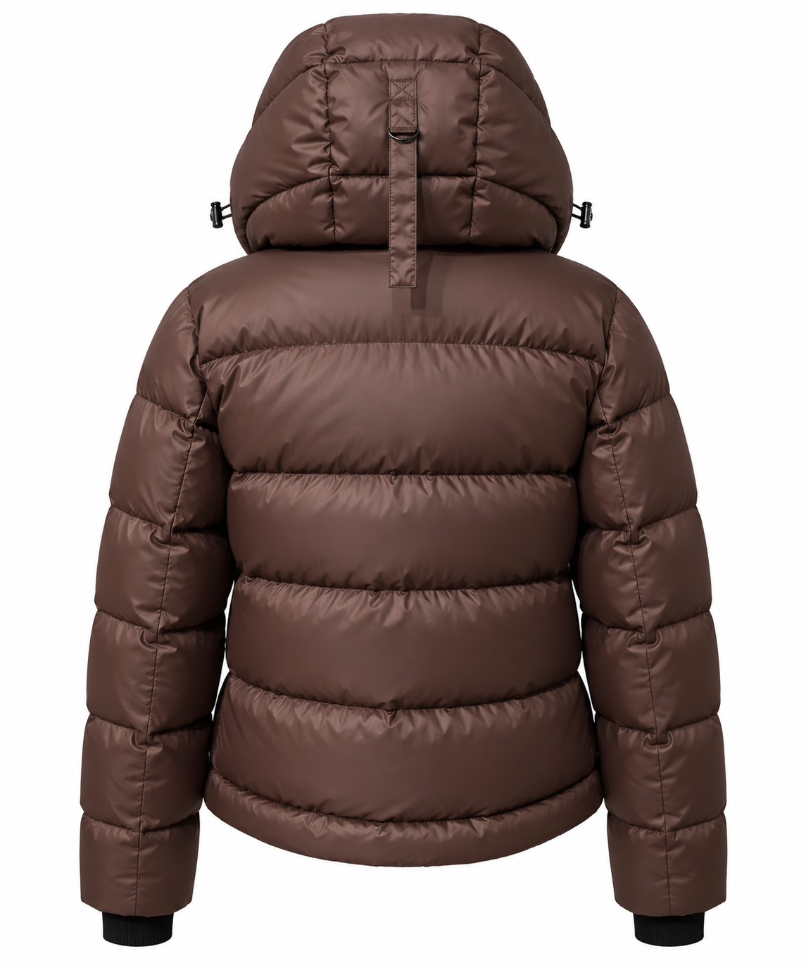 Leah Down Jacket Chocolate Brown Clermonte
