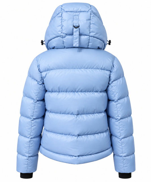 Leah Down Jacket Ice Blue Clermonte