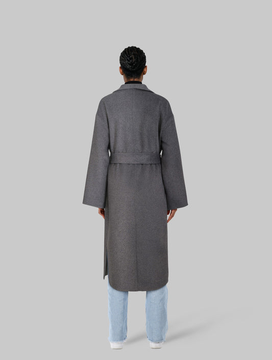 Ana Wool Coat Grey Clermonte