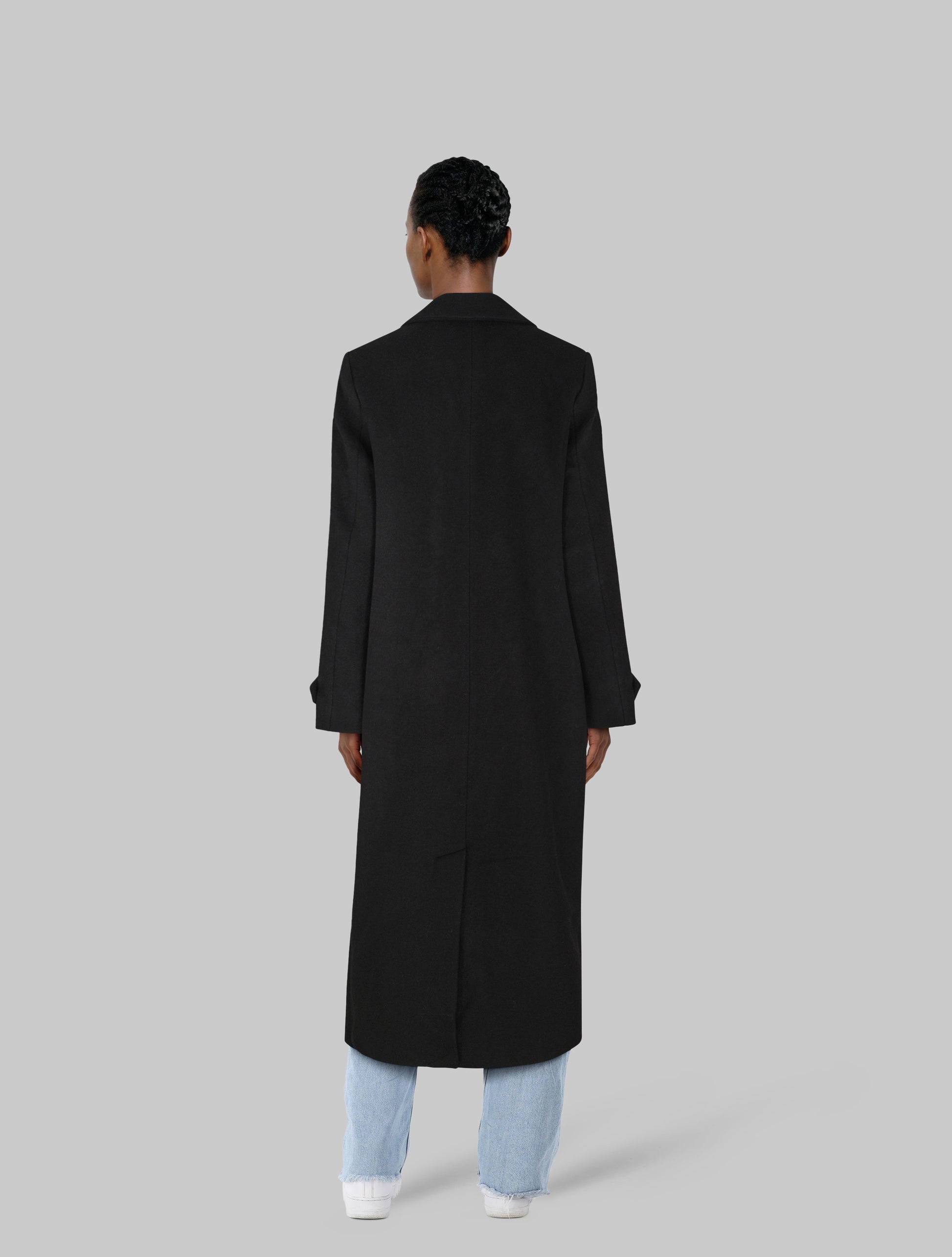 Amanda Wool Coat Black Clermonte