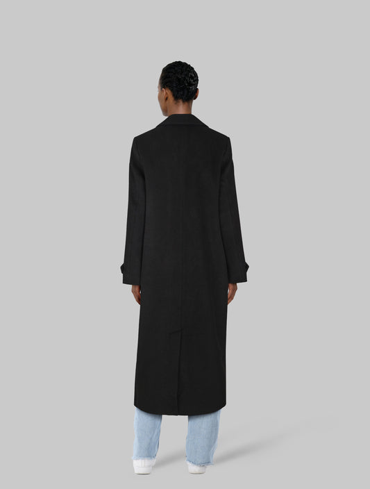 Amanda Wool Coat Black Clermonte