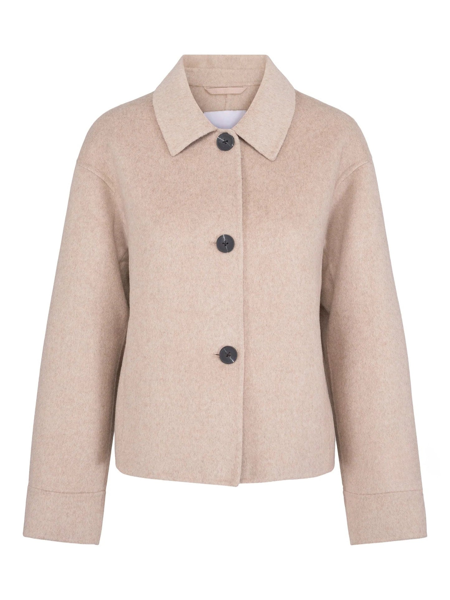 Ally Wool Jacket Beige Clermonte