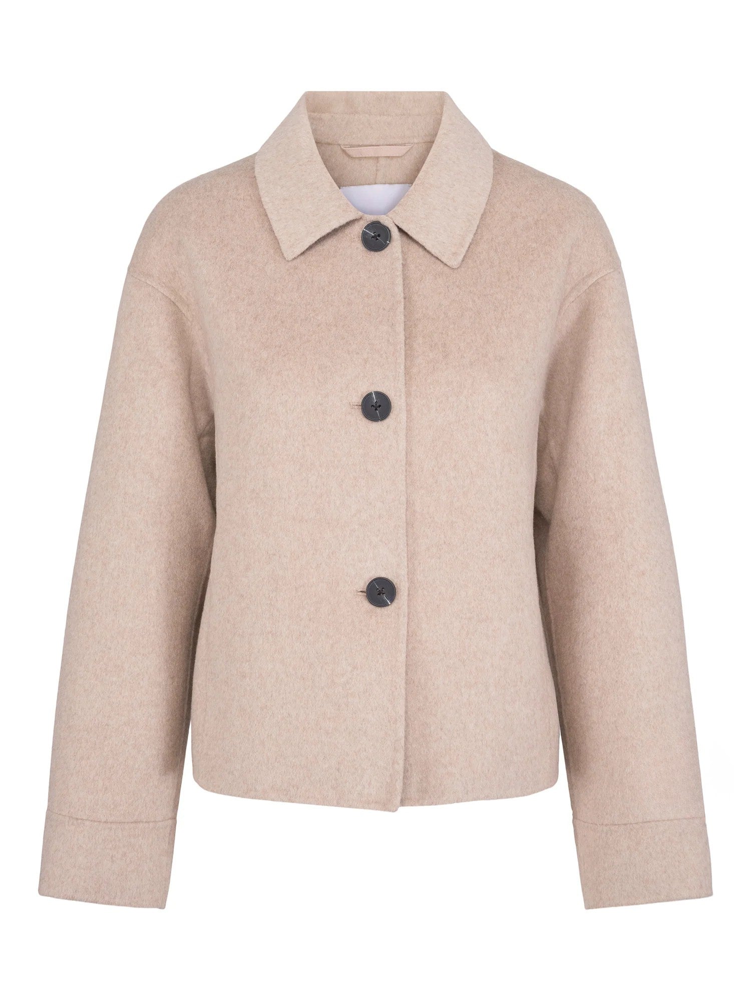 Ally Wool Jacket Beige Clermonte