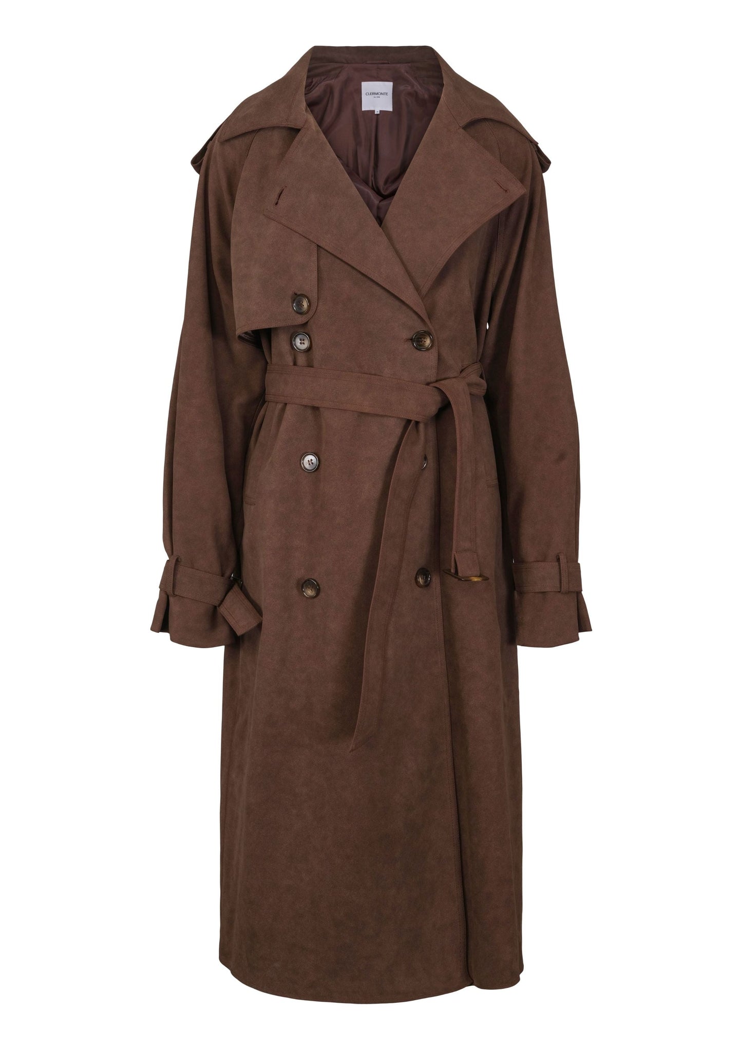 Caia PU suede coat Clermonte