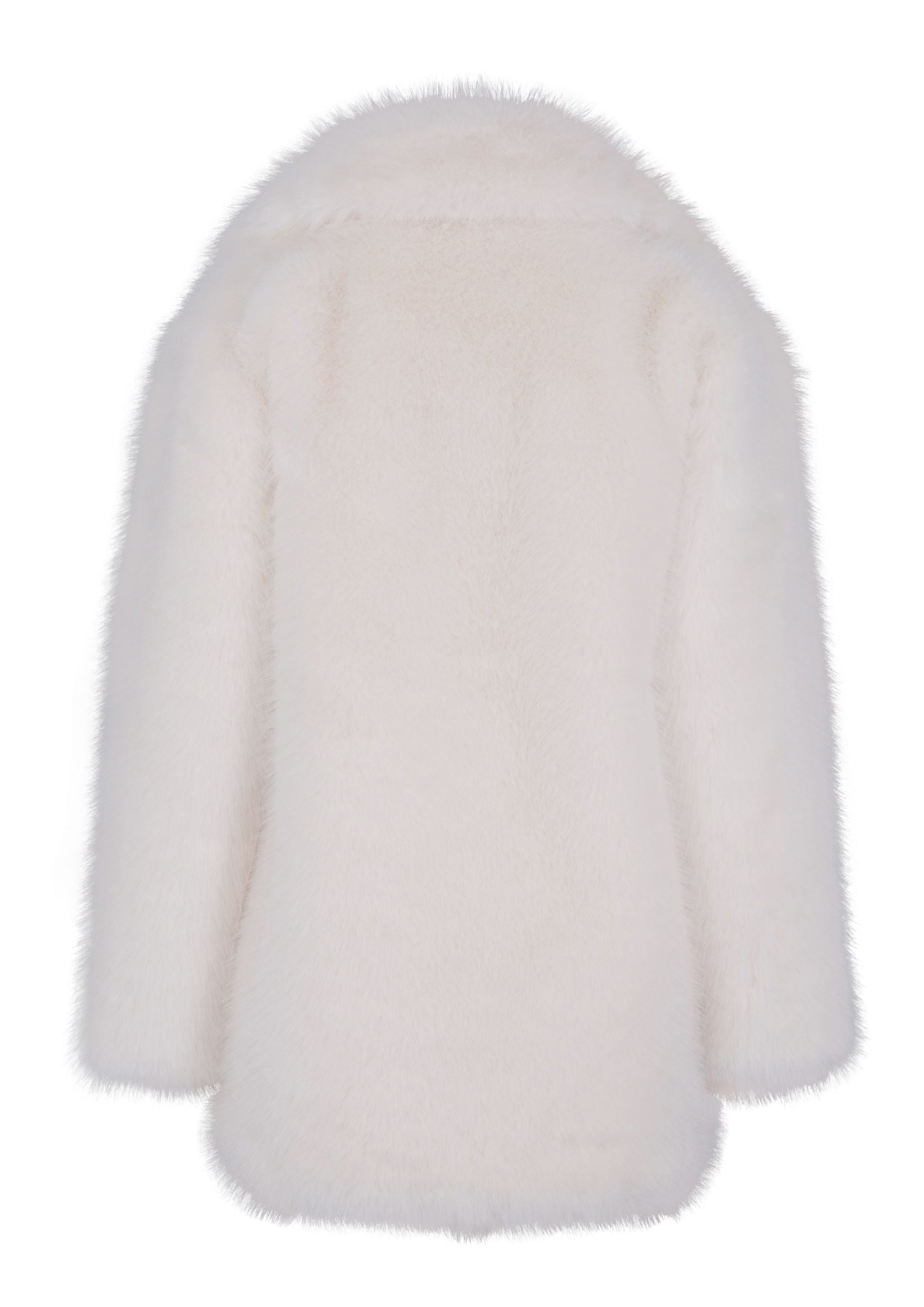 Maya Faux fur White Clermonte