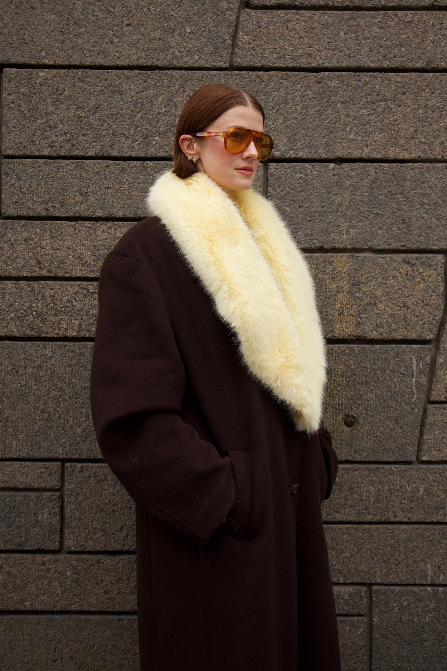 Trude Collar Yellow Clermonte