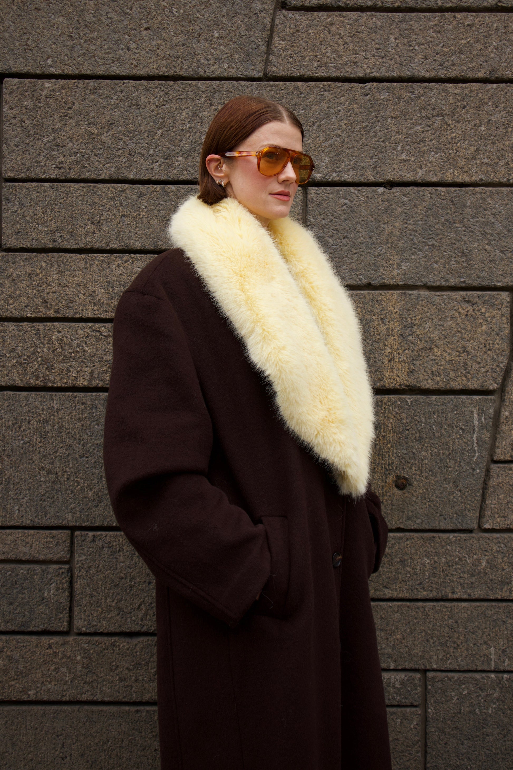 Trude Collar Yellow Clermonte