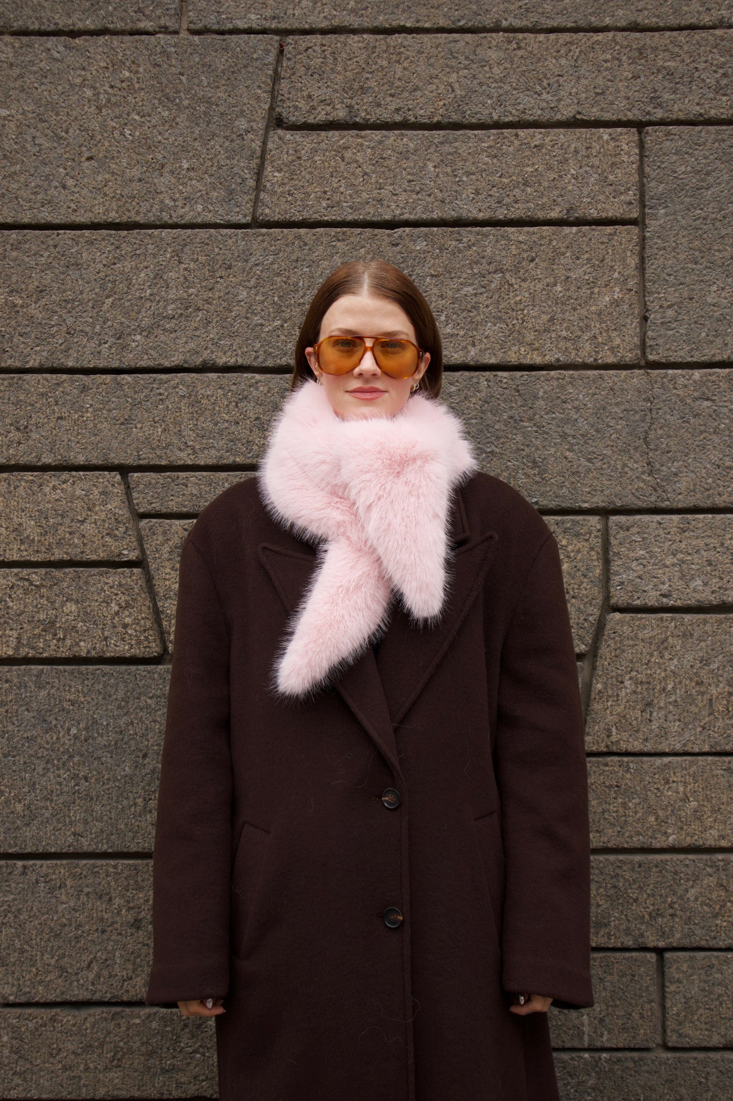 Trude Collar Soft Pink Clermonte