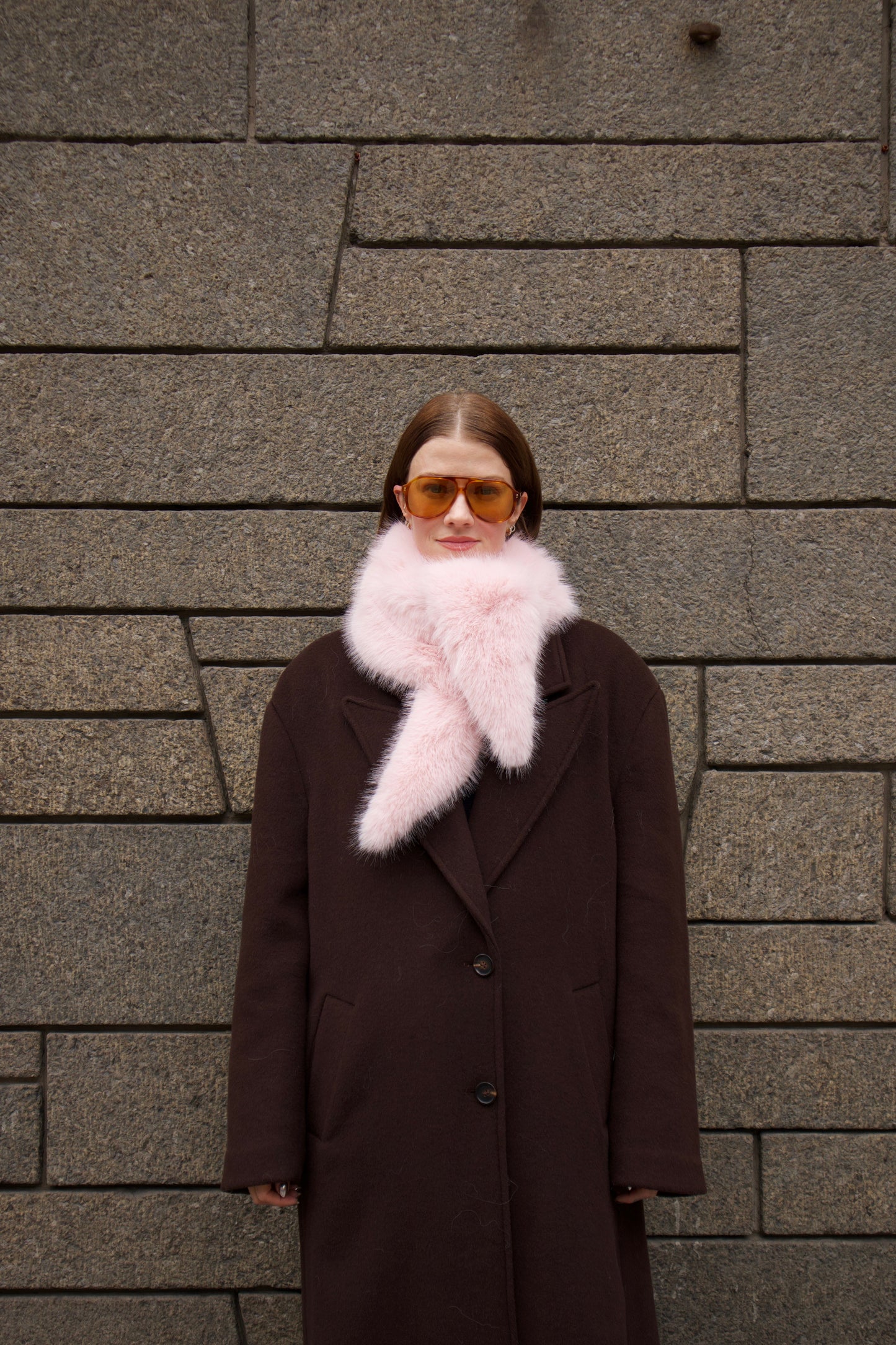 Trude Collar Soft Pink Clermonte