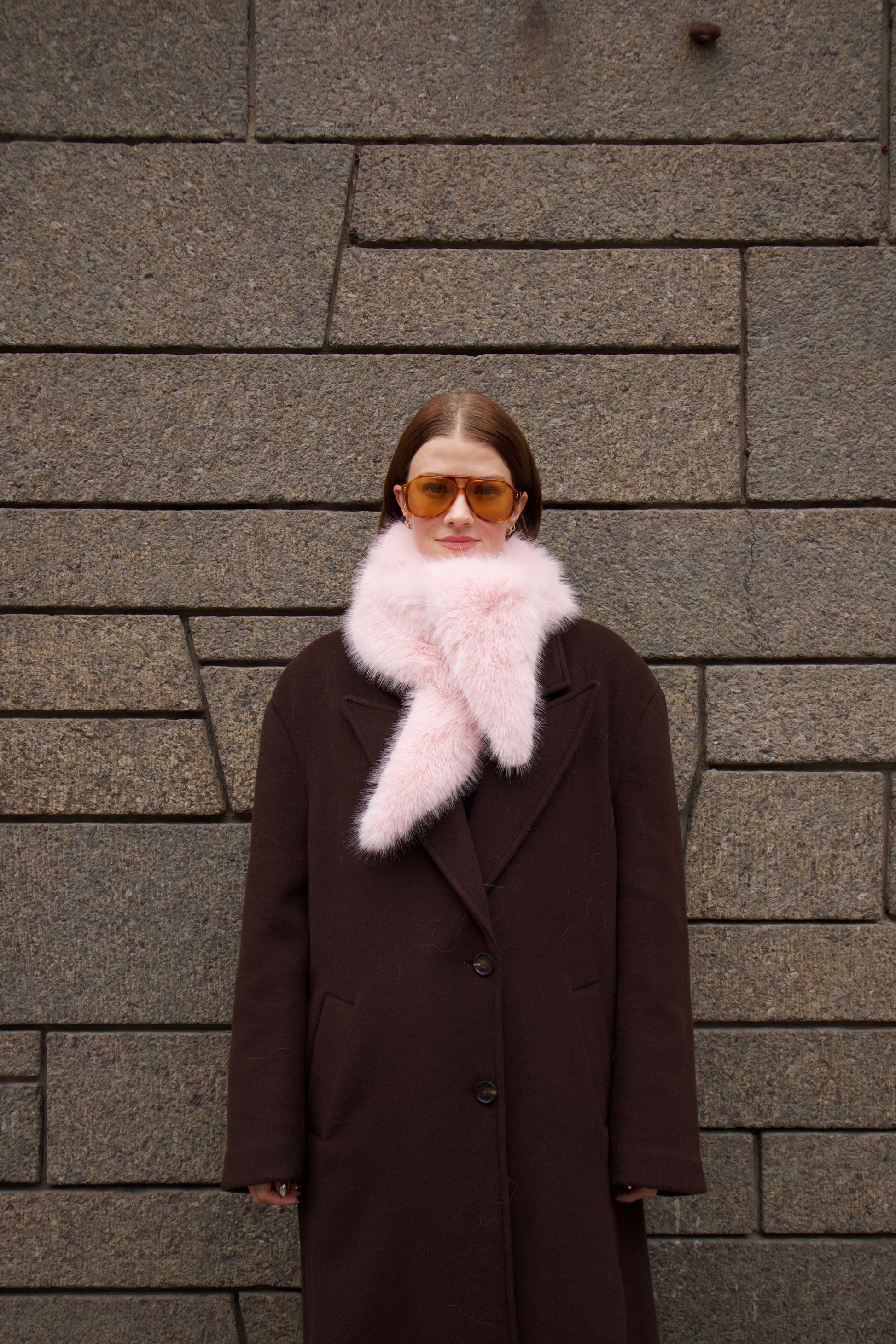 Trude Collar Soft Pink Clermonte