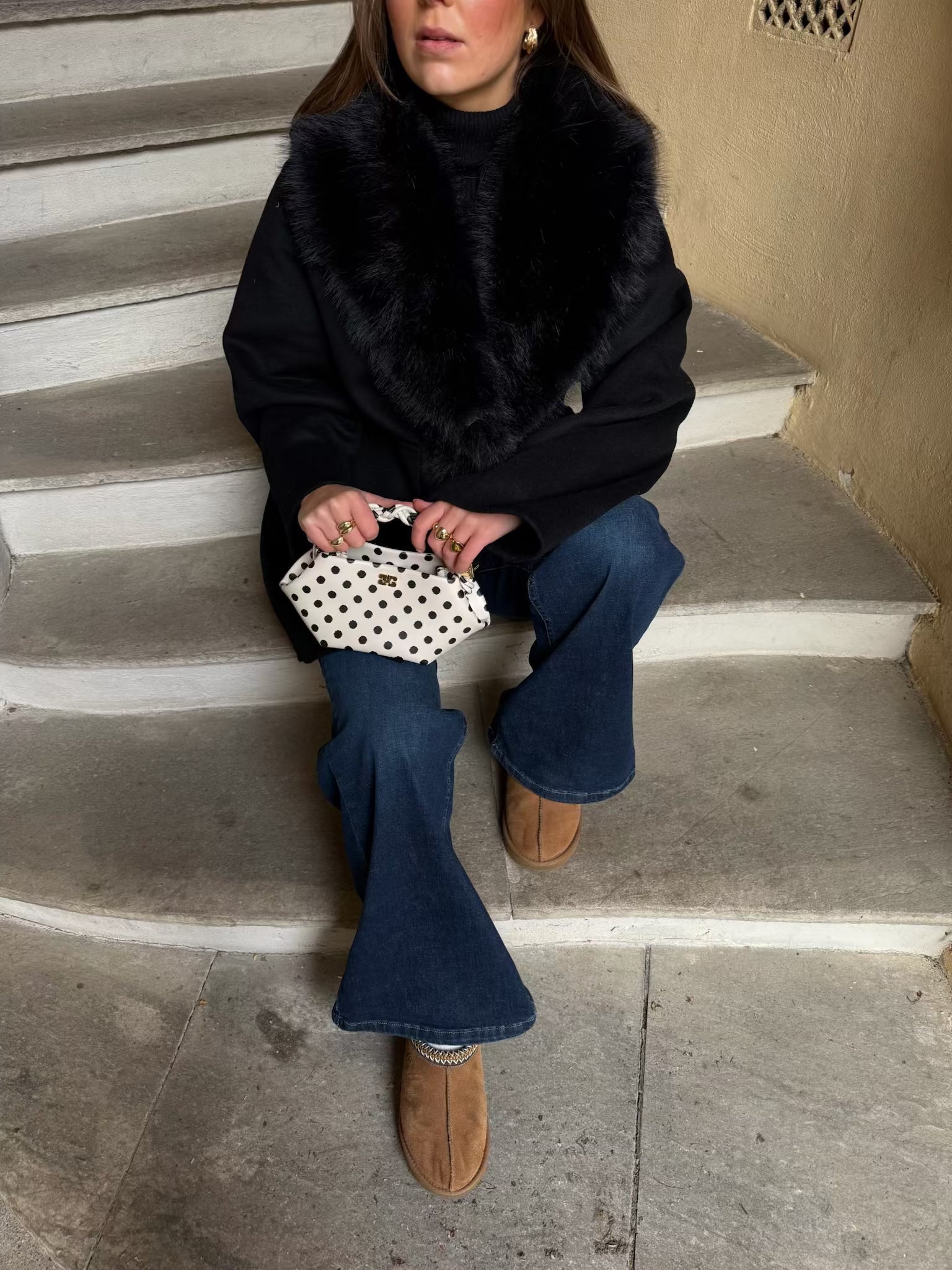 Caro Collar - Faux Fox Clermonte