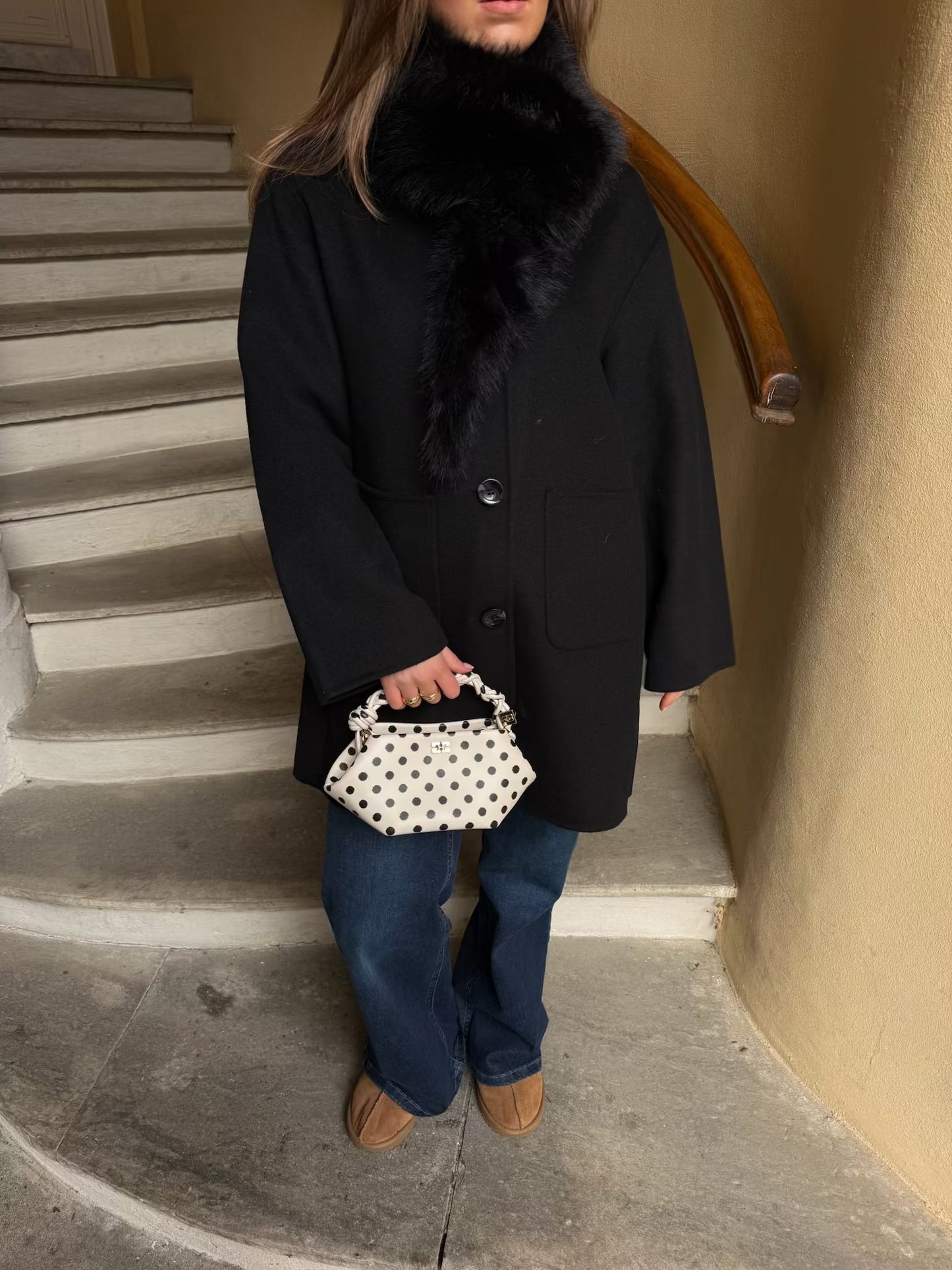 Caro Collar - Faux Fox Clermonte