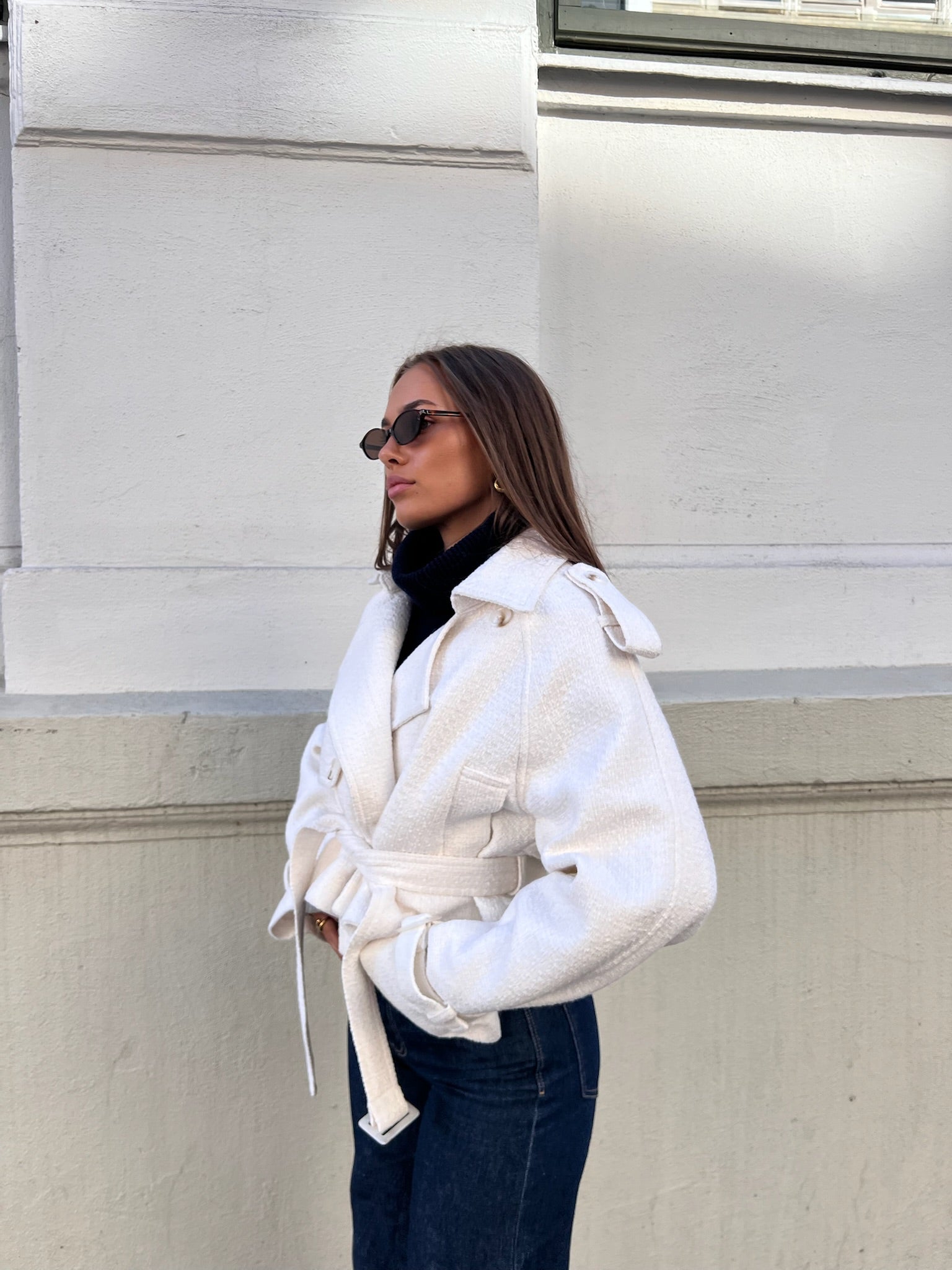 Gia Jacket White Clermonte