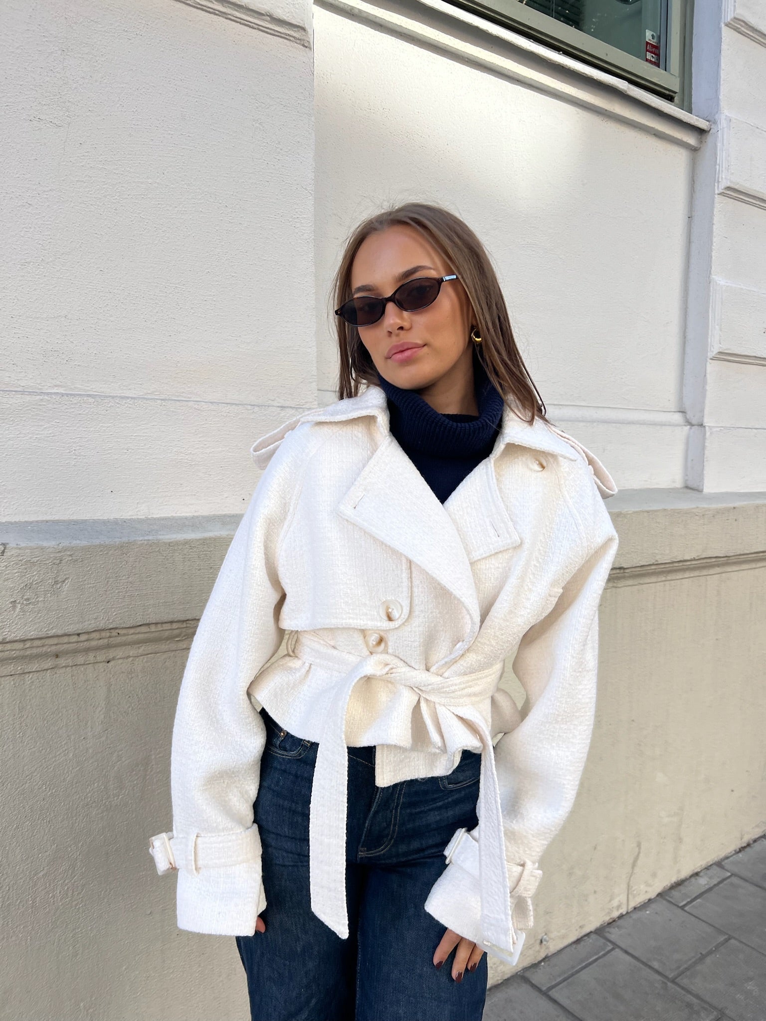 Gia Jacket White Clermonte