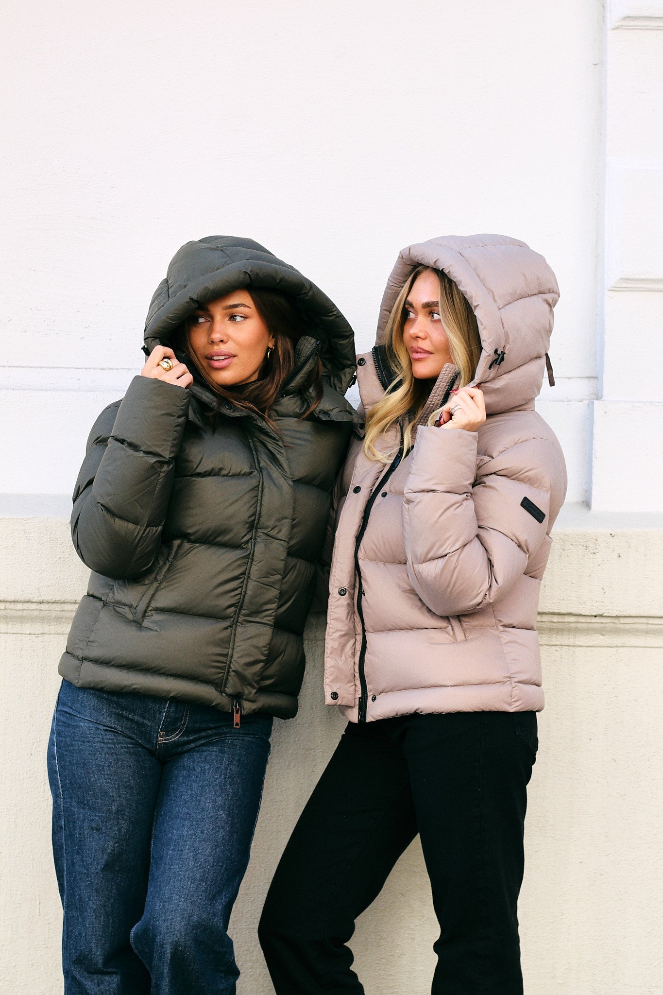 Leah Down Jacket Sand Clermonte