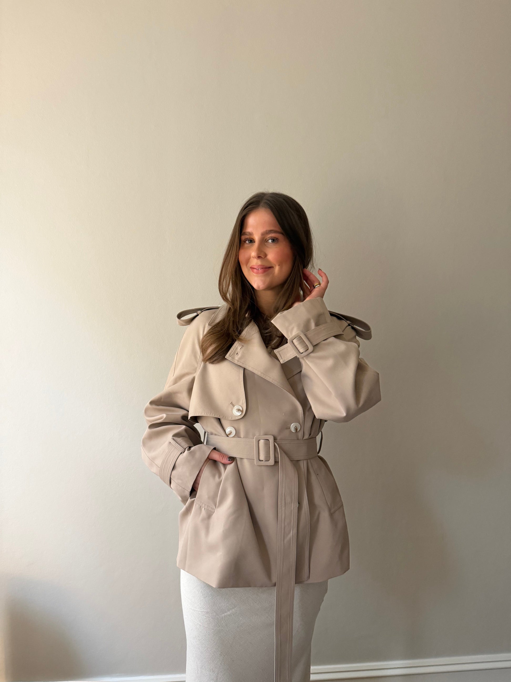 Cala Trench Mid Cotton Clermonte