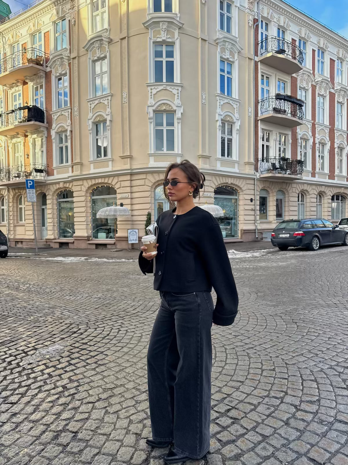 Lena Jacket Black Clermonte