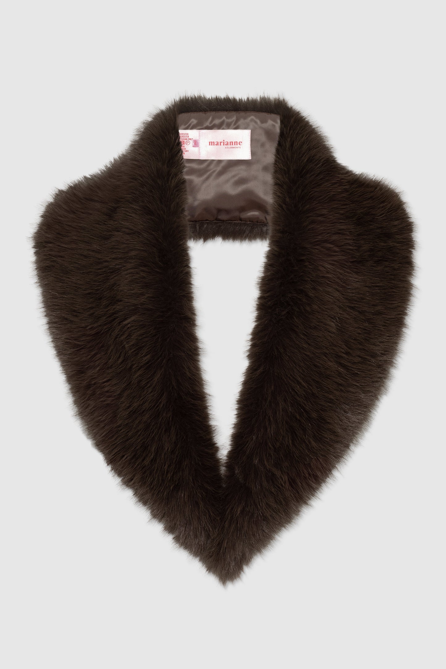 Trude Collar Brown Clermonte