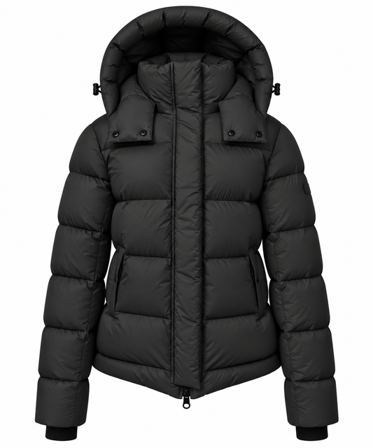 Leah Down Jacket Black Clermonte