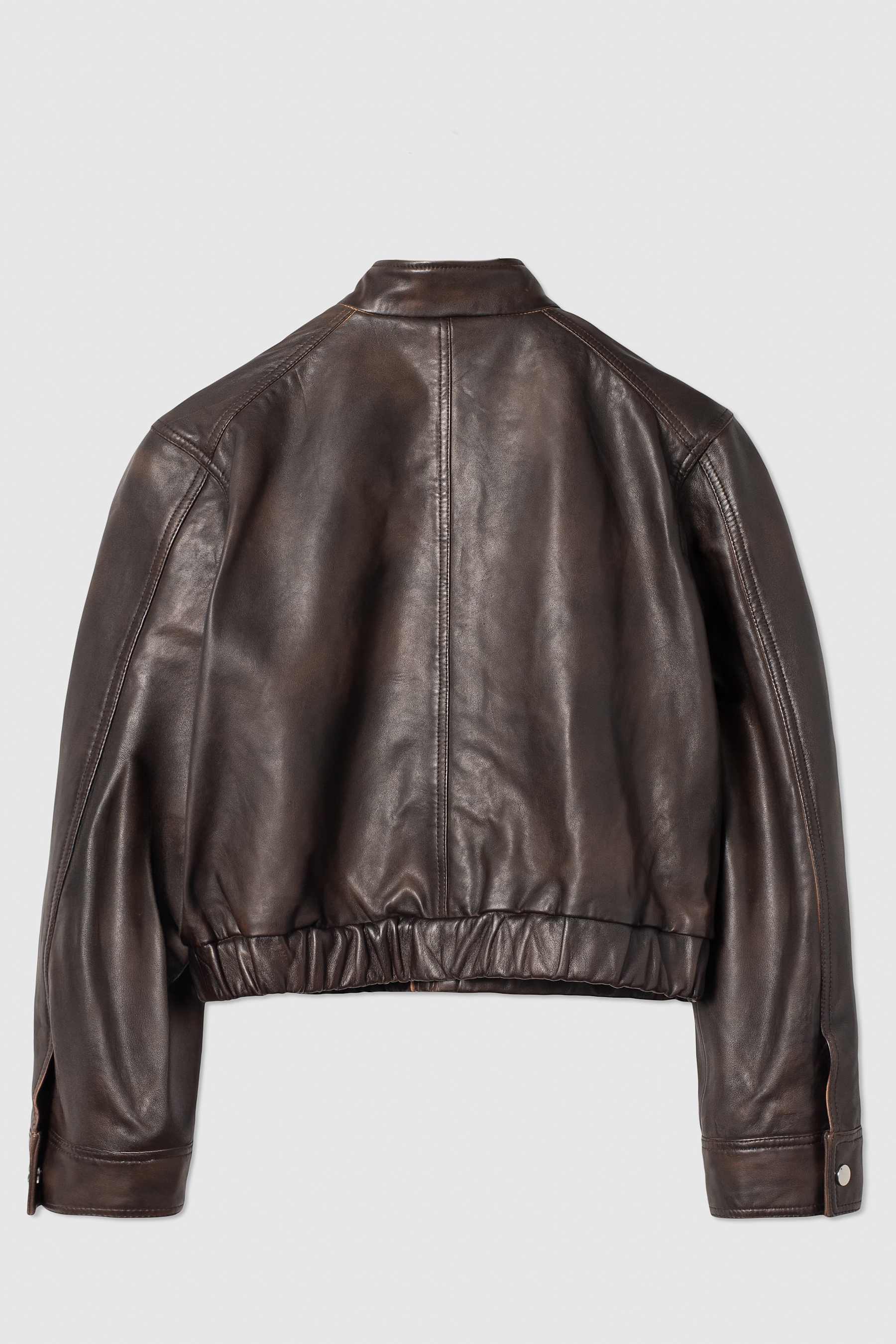 Daria Leather Jacket Clermonte